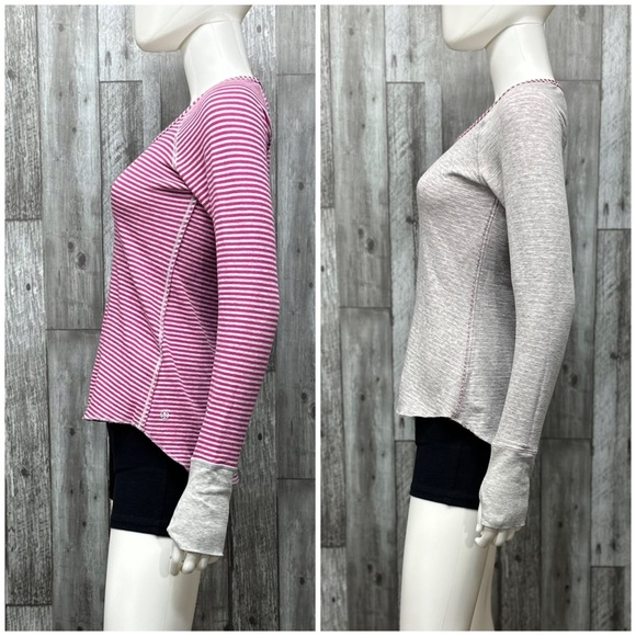 ⭐️ Lululemon Open Your Heart Reversible Long Sleeve Top [1612] - Picture 4 of 6